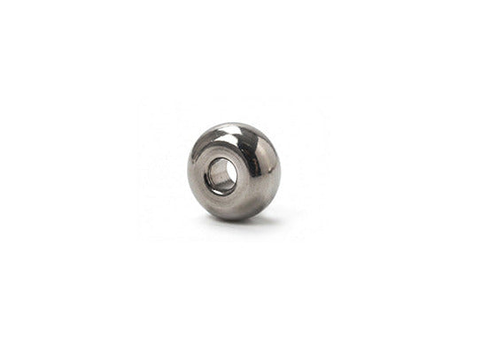 Rondelle Abacus Spacer Beads - Stainless Steel
