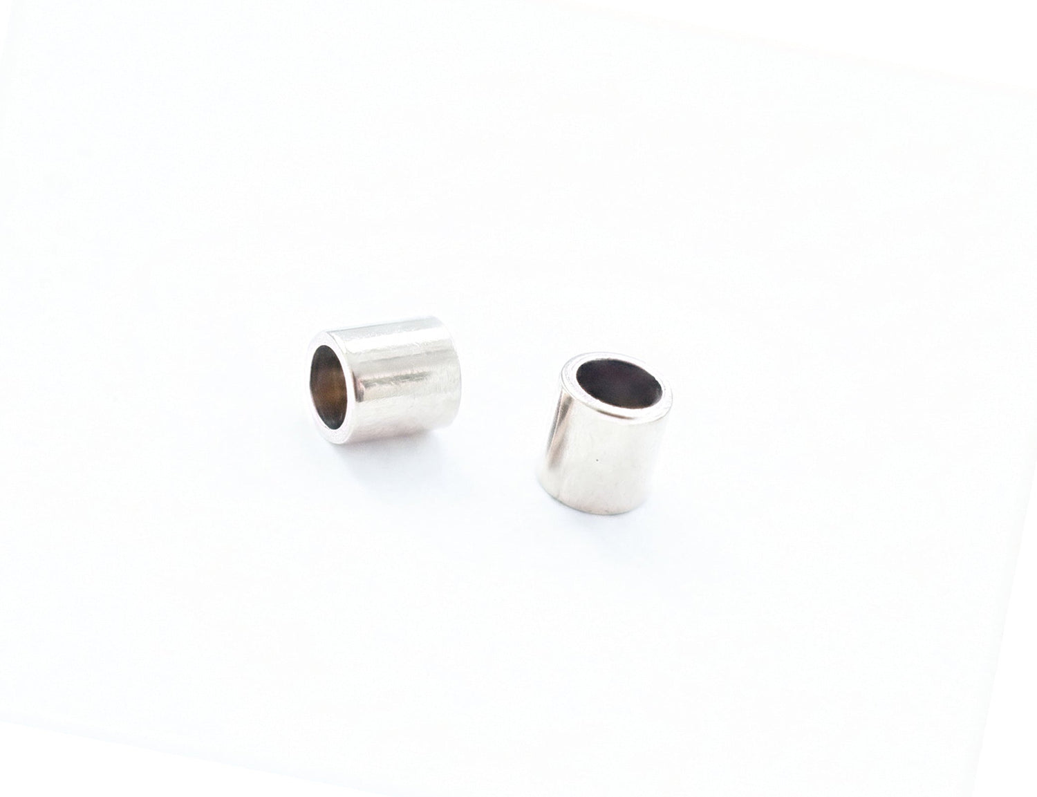 Crimp Tube - 925 Sterling Silver 1x1mm - 50 Pcs