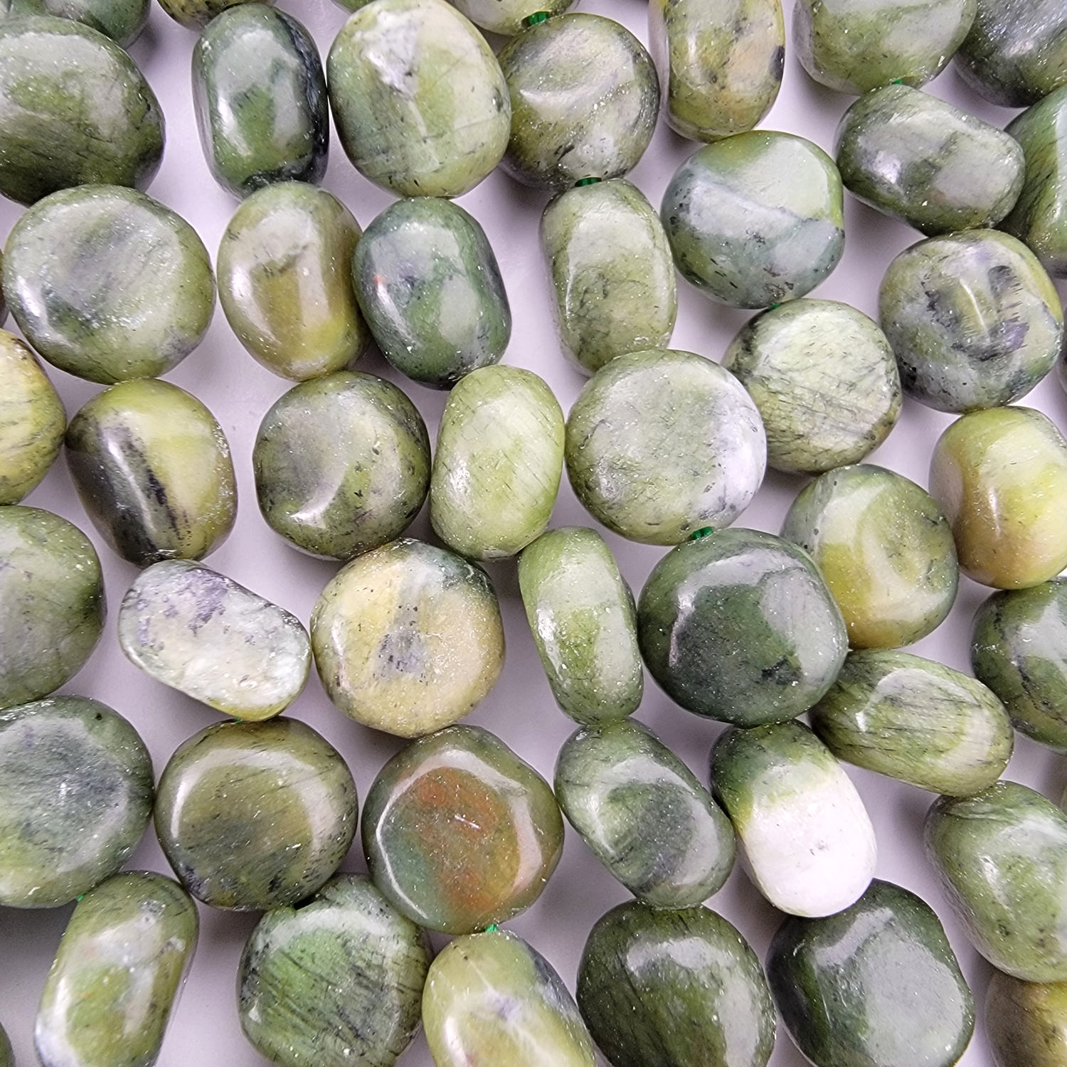Chinese Jade Nugget Stone Beads