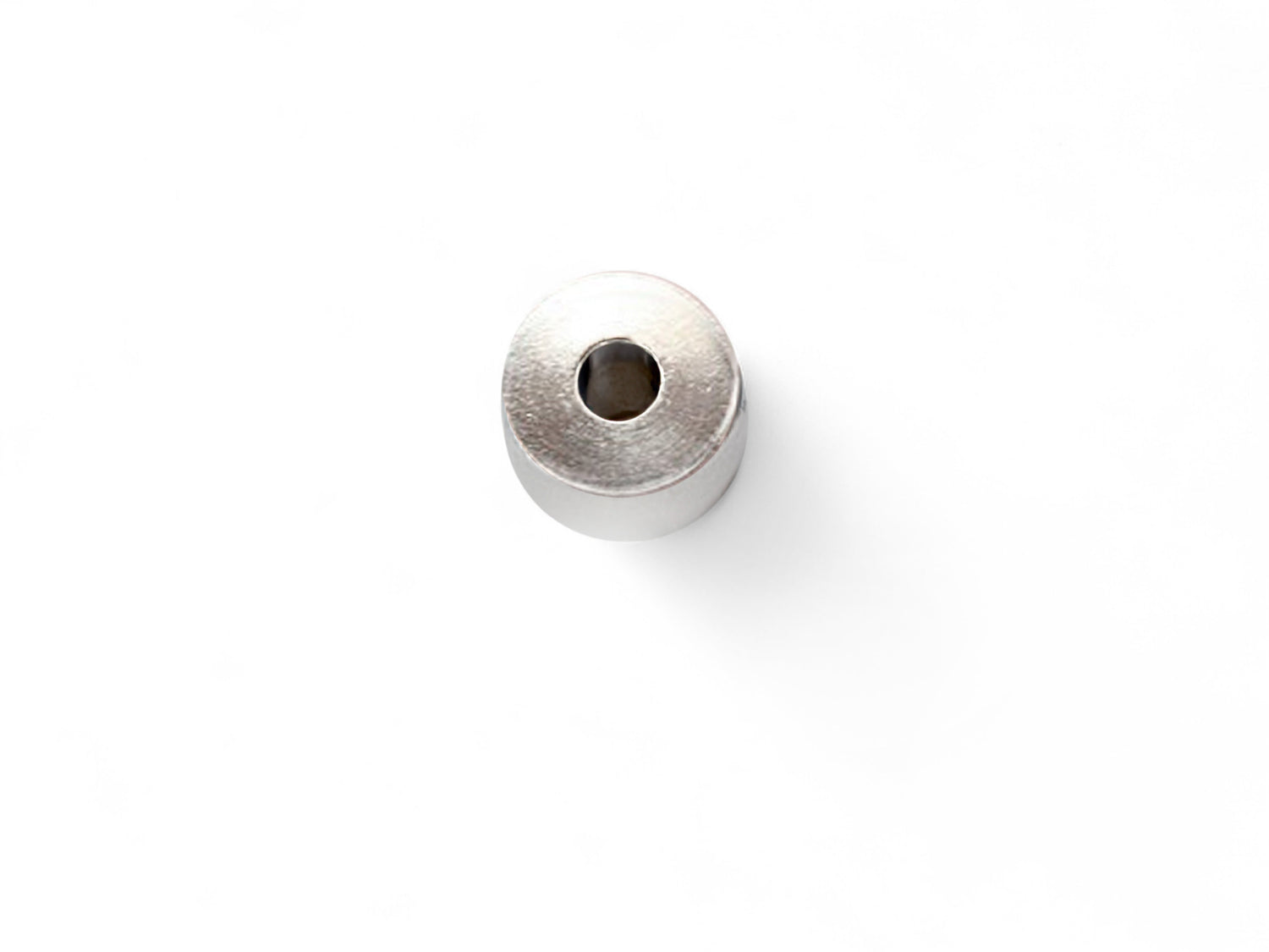 Disc Heishi Washer Spacer Beads - Stainless Steel