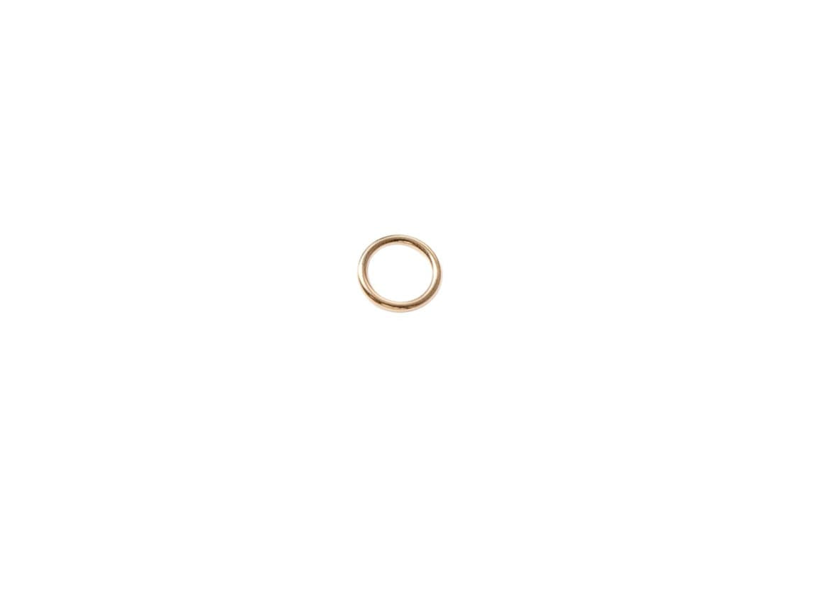 Jump Ring Closed 18ga - 14k Gold Filled, 8mm - 5 Pcs