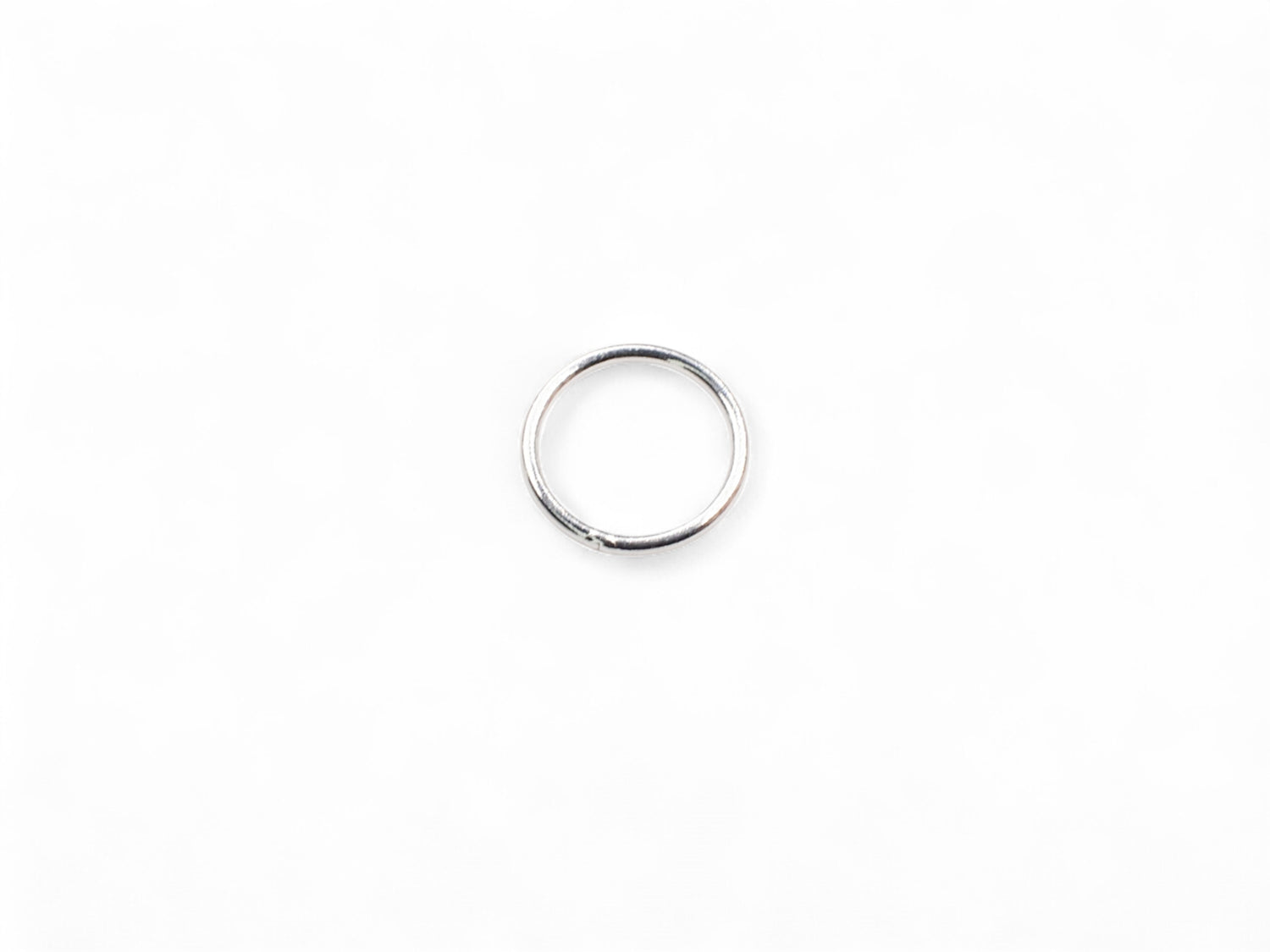Jump Ring 925 Sterling Silver - Closed, 20ga - 25 Pcs