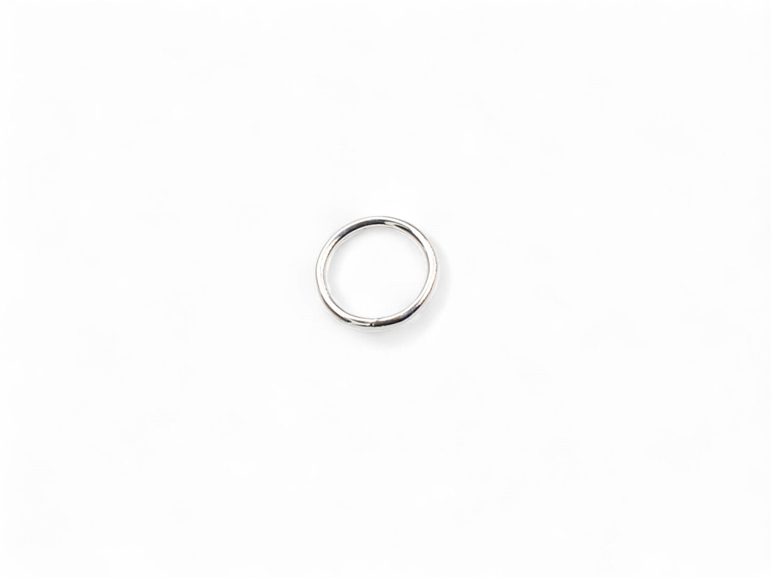 Jump Ring - 925 Sterling Silver - Closed, 22ga - 25 Pcs