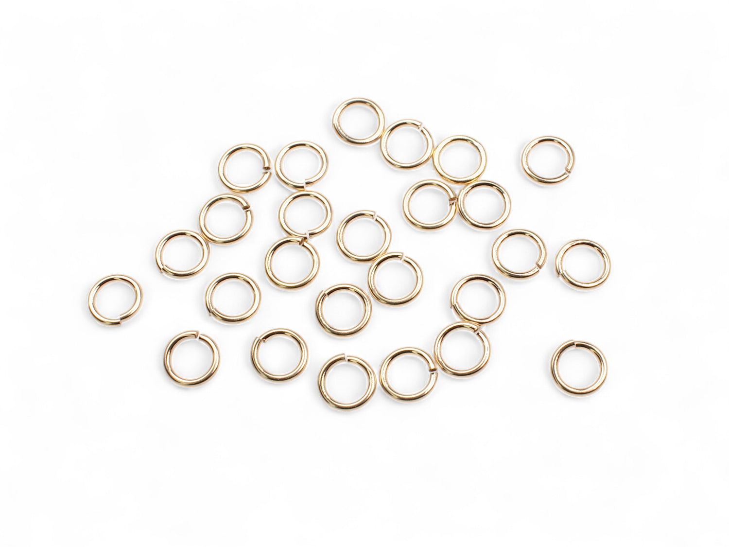 Jump Ring 14k Gold Filled - Open, 20ga - 25 Pcs