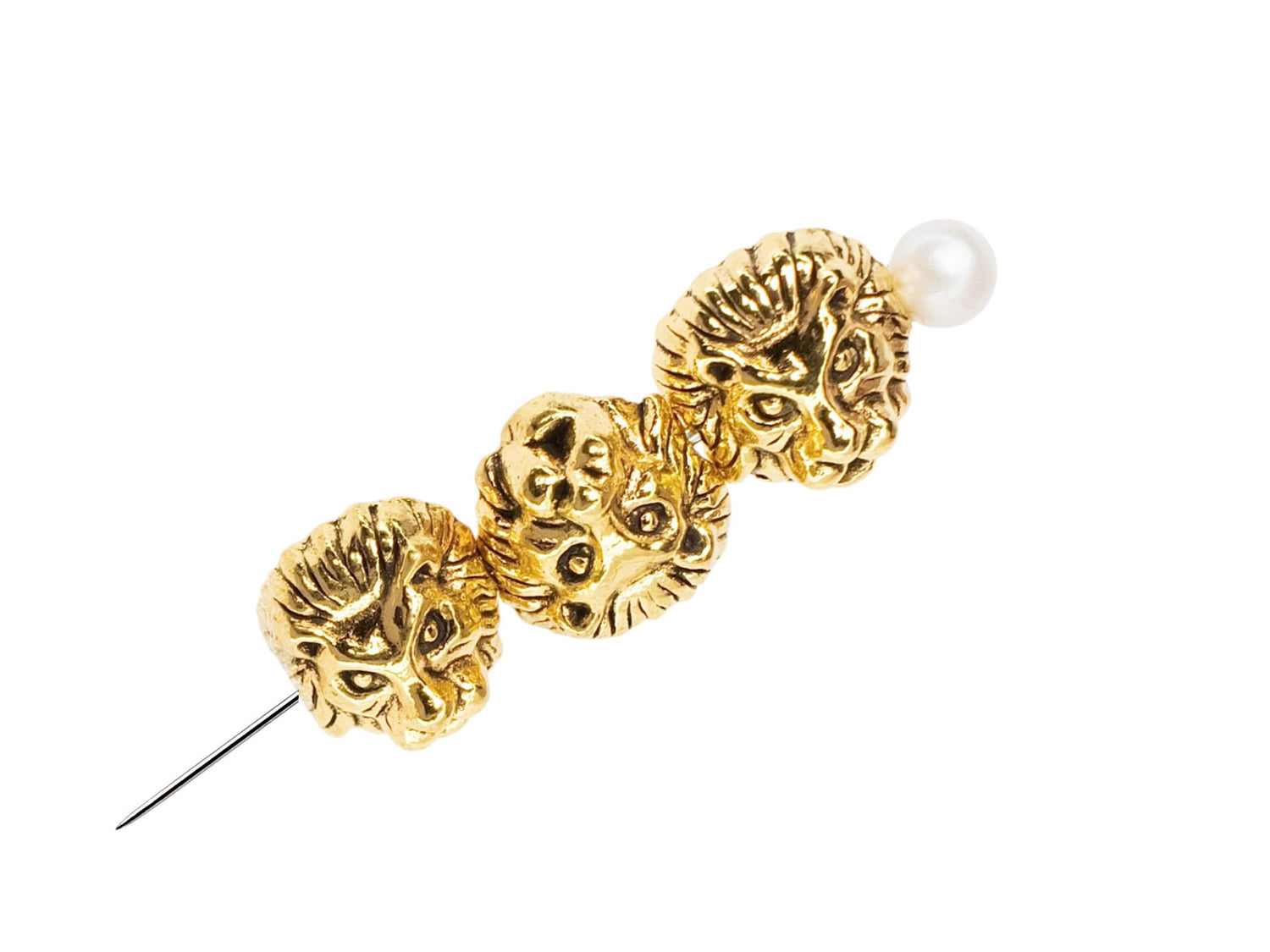 Lion Spacer Beads