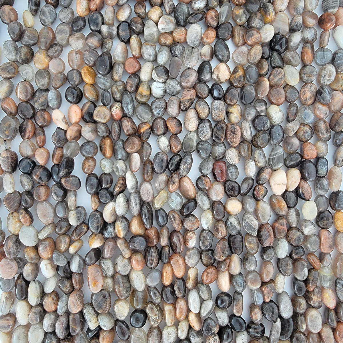 Petrified Wood Nugget Stone Beads