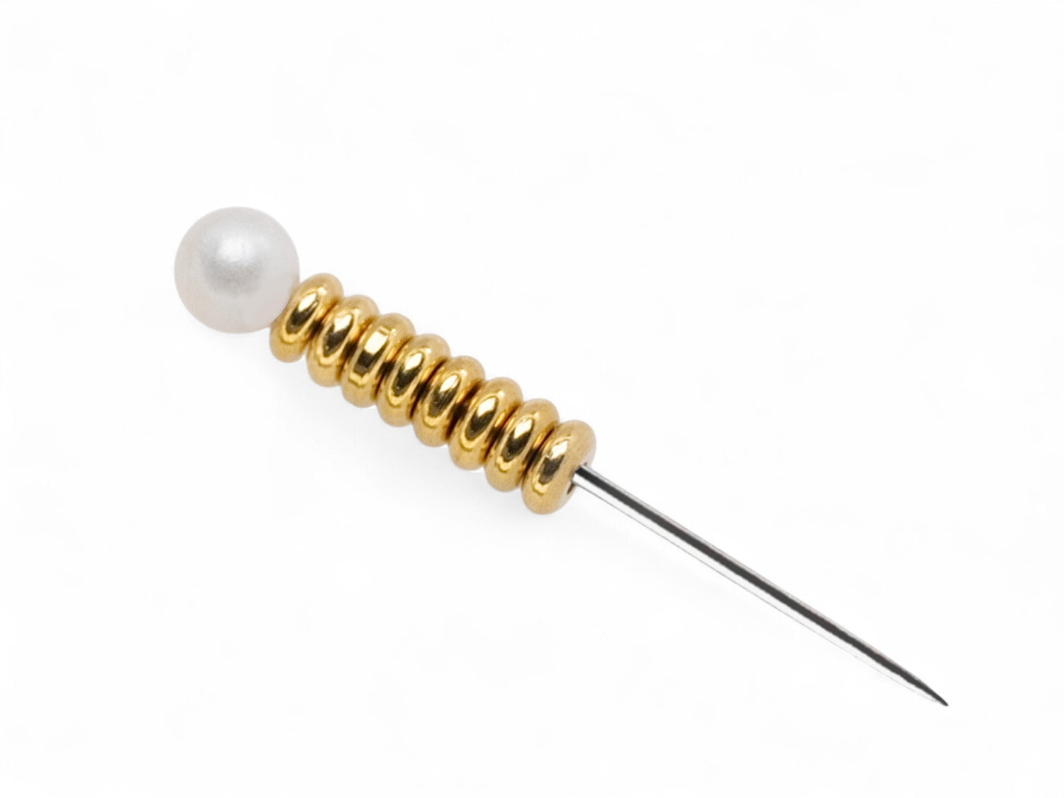 Rondelle Abacus Spacer Beads - Gold Plated Stainless Steel