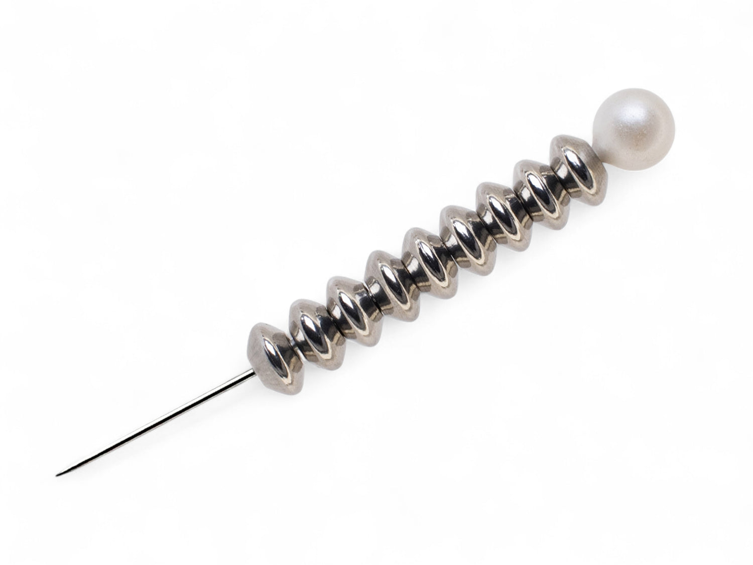 Saucer Spacer Beads - Stainless Steel