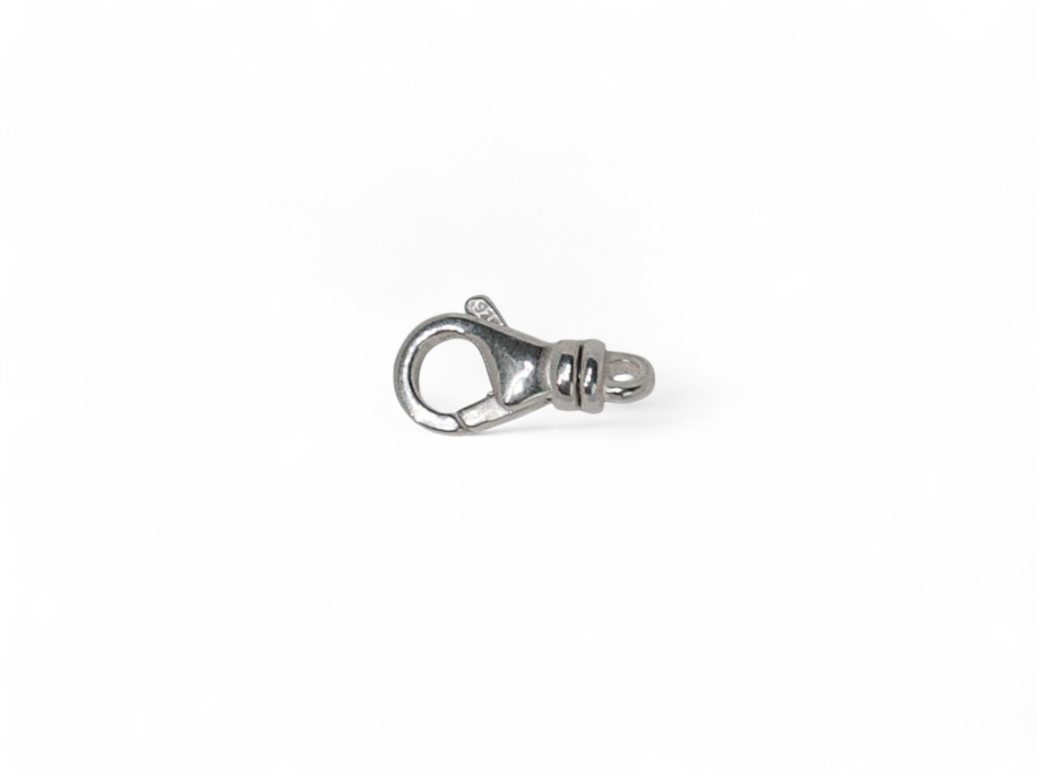 Swivel Trigger Clasp, 925 Sterling Silver - 6x13.5mm