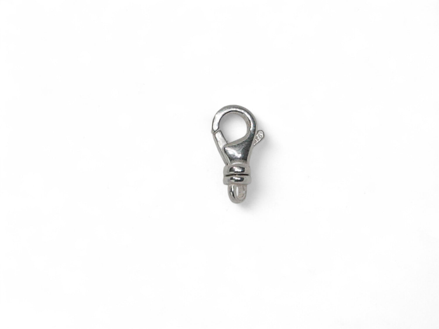 Swivel Trigger Clasp, 925 Sterling Silver - 6x13.5mm