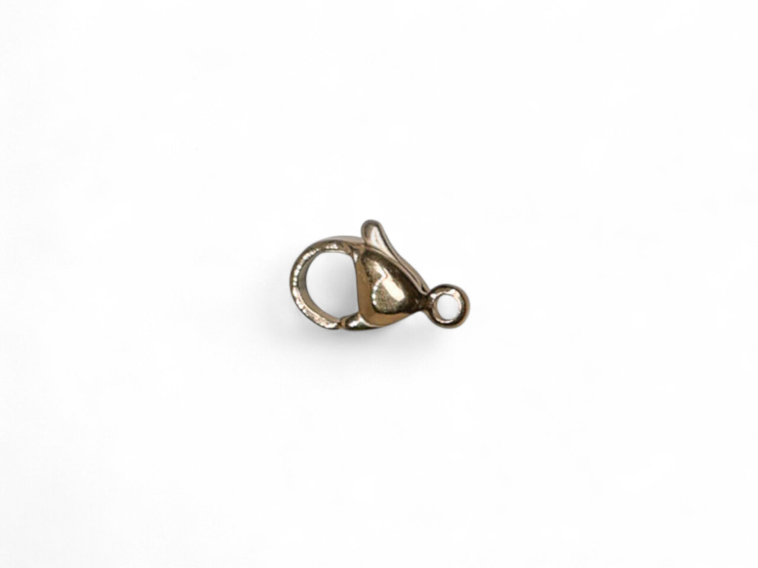 Lobster Clasps with Permanent Loop - Gold Plated Stainless Steel