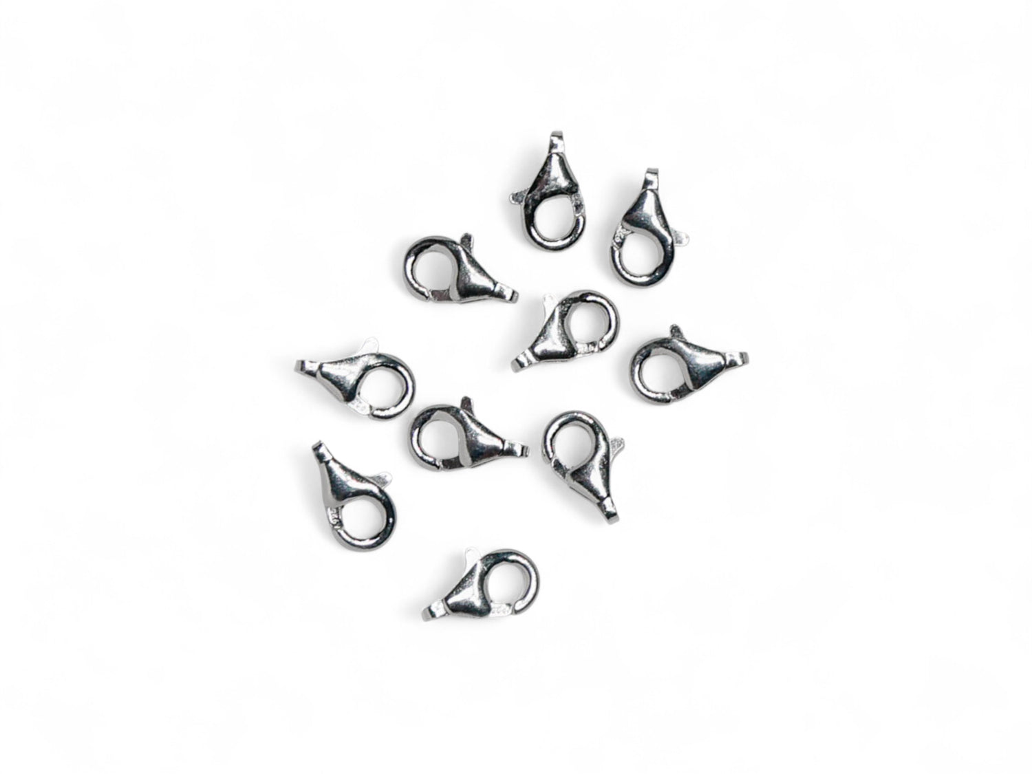 Trigger Clasp 925 Sterling Silver - 10 Pcs