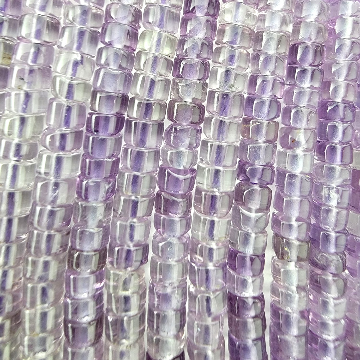 Amethyst Heishi Stone Beads