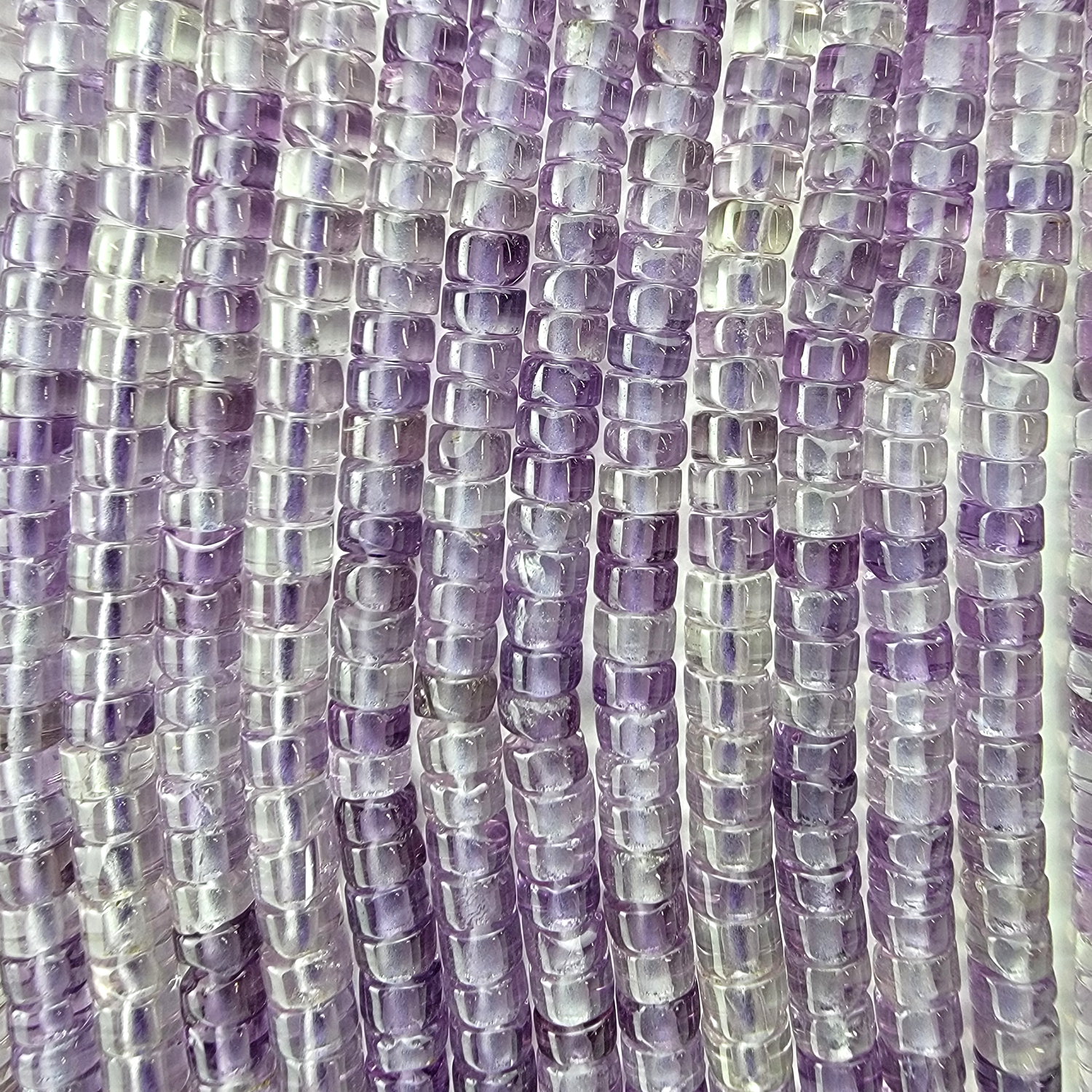 Amethyst Heishi Stone Beads