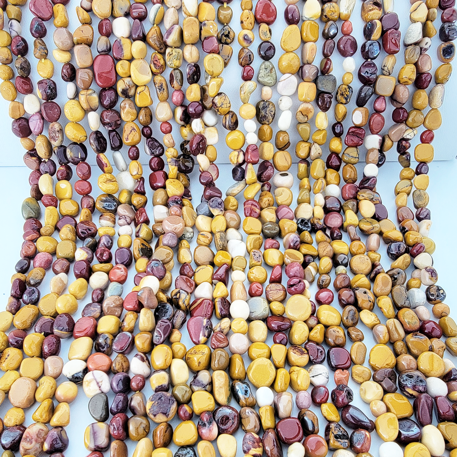 Australian Mookaite Nugget Stone Beads