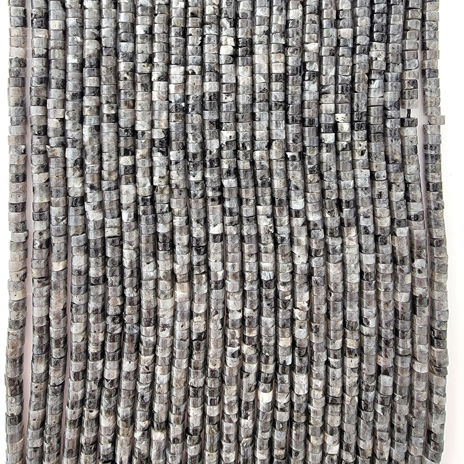 Black Labradorite Heishi Stone Beads