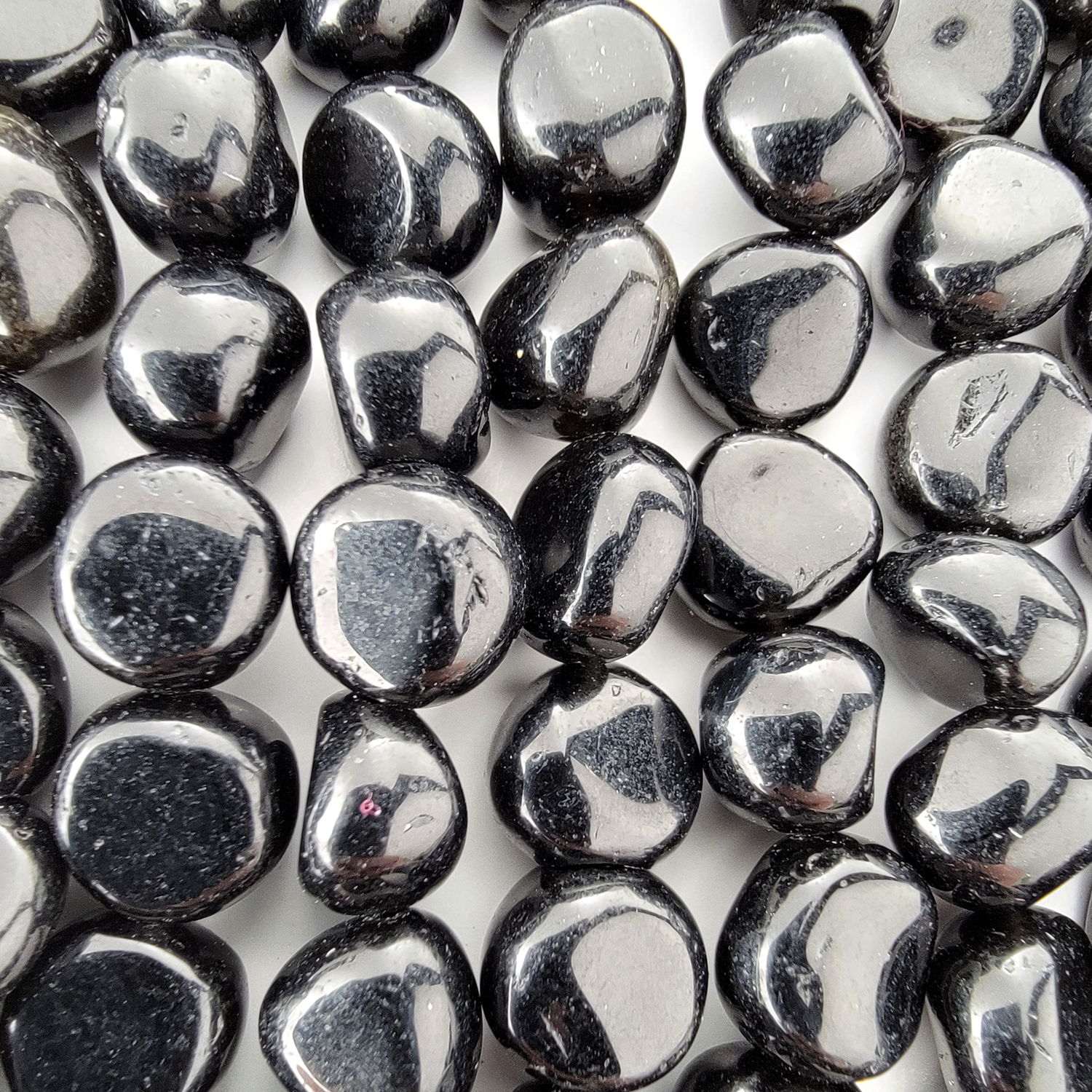 Black Obsidian Nugget Stone Beads