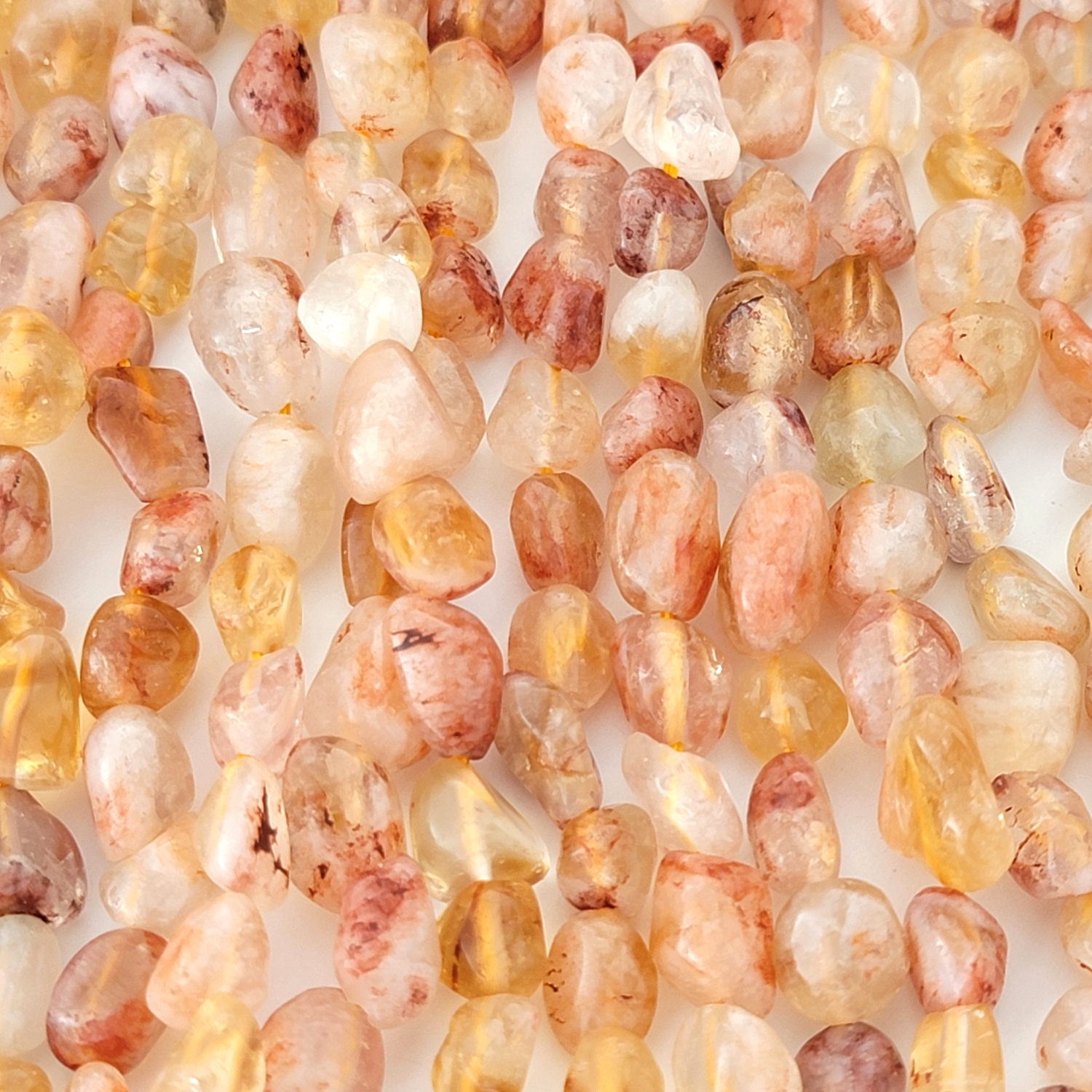 Citrine Nugget Stone Beads