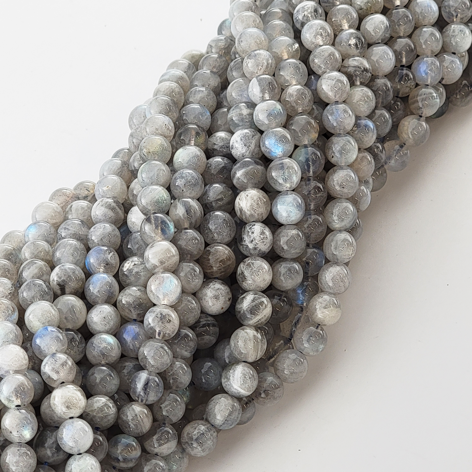 Labradorite Natural Smooth Round Beads