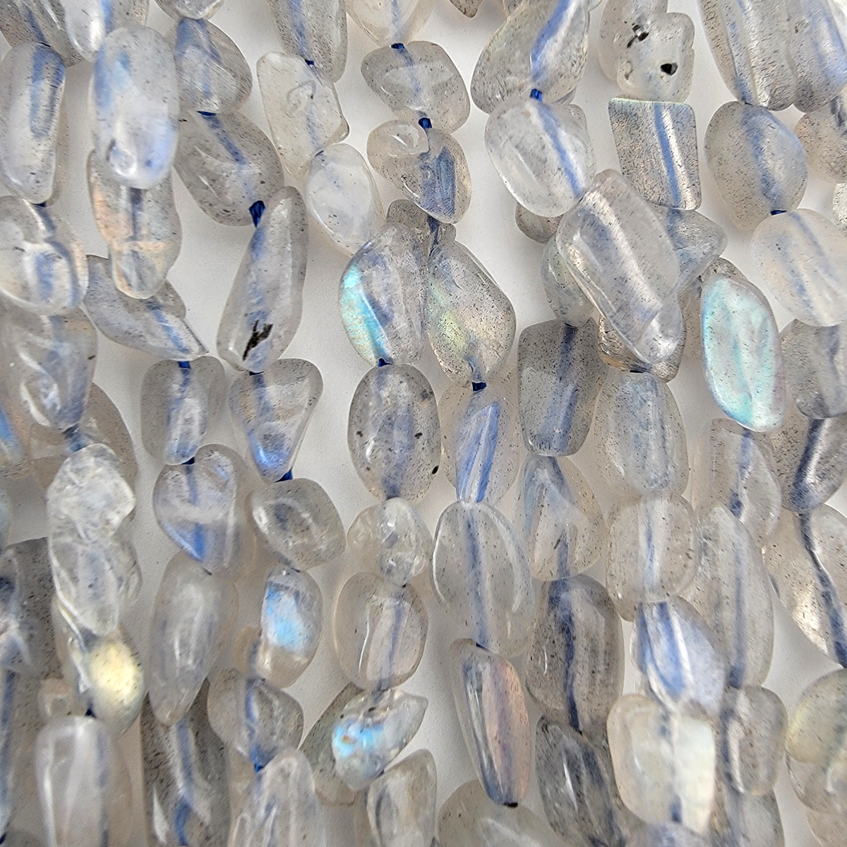 Labradorite Nugget Stone Beads