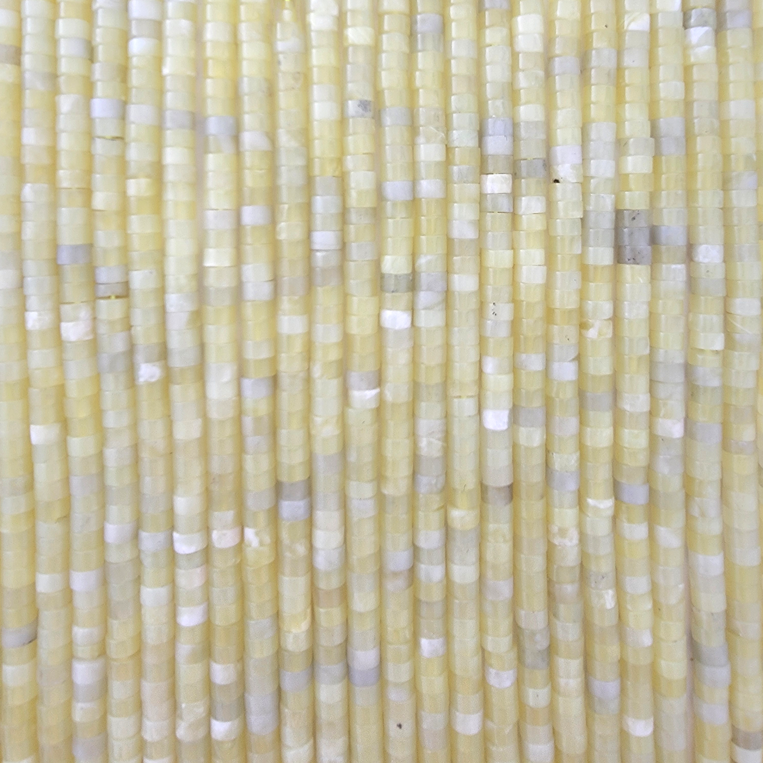 Lemon Jade Heishi Stone Beads