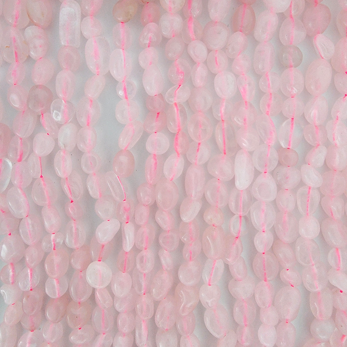 Rose Quartz Nugget Stone Beads